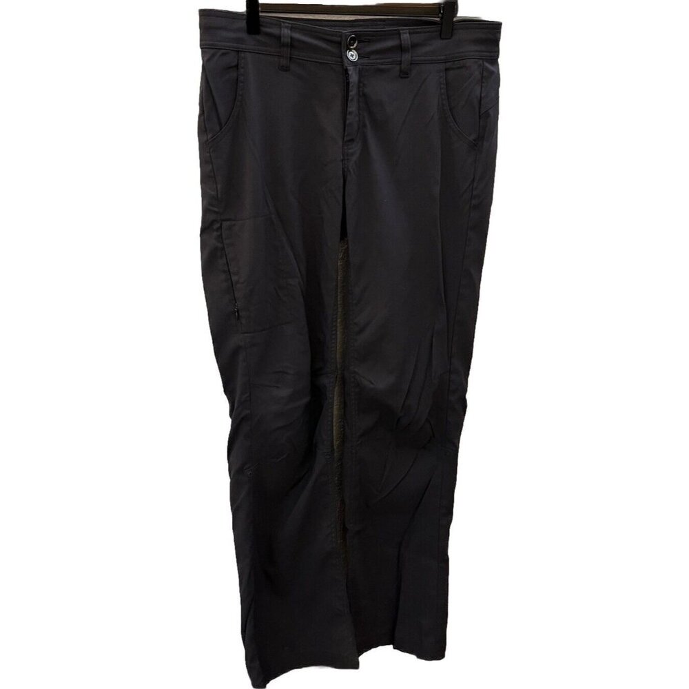 Prana Halle Women's Size 10 Regular Inseam Charcoal Grey Pants 32" x 30"
